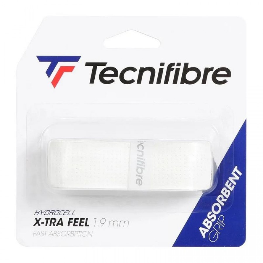 Tecnifibre Xtra Feel White Replacement Grip  Offer + Cheap