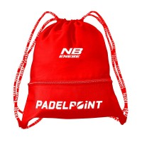 Saco de Ginástica Enebe Padelpoint Rojo PADELPOINT Saco de Ginástica Enebe Padelpoint Rojo