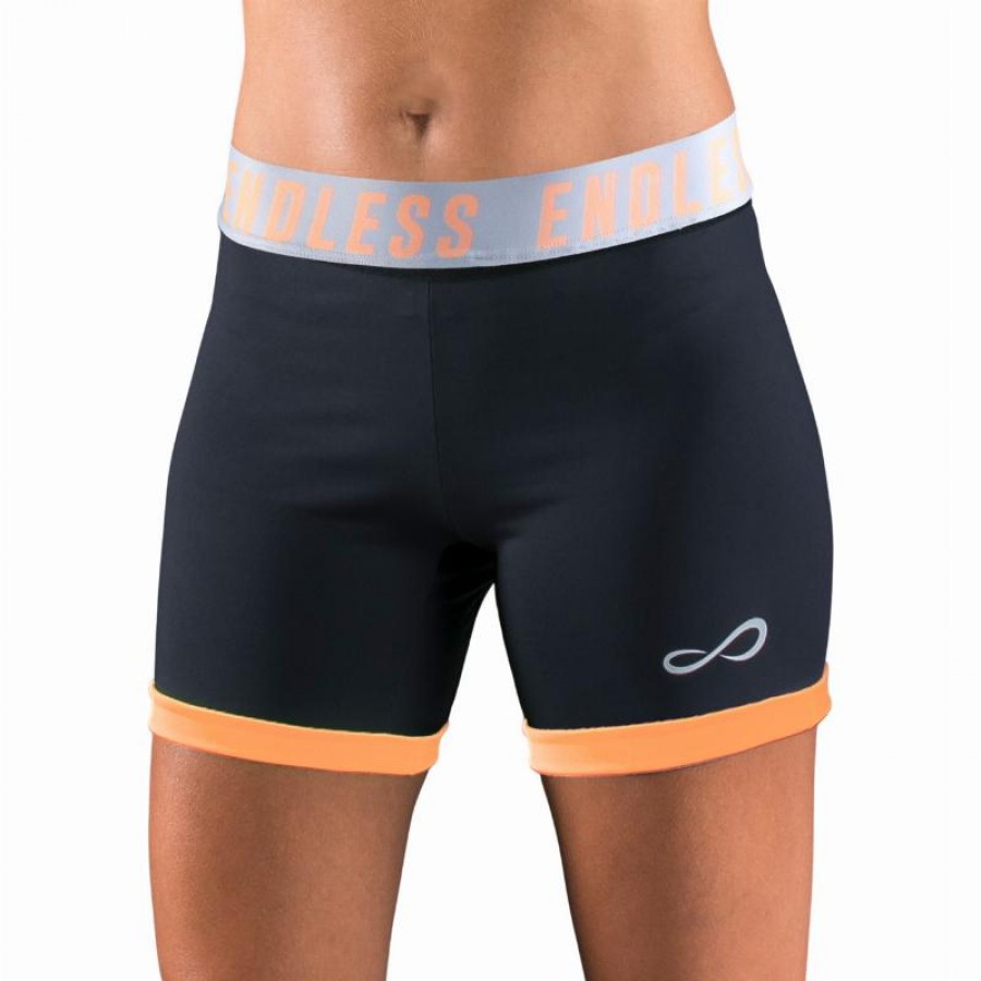 Mallas Endless Strech Negro Salmon  Offre - Pas cher