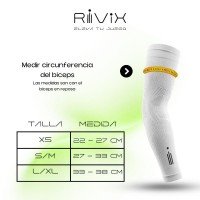 Chauffe-bras Rivix White 1 unité