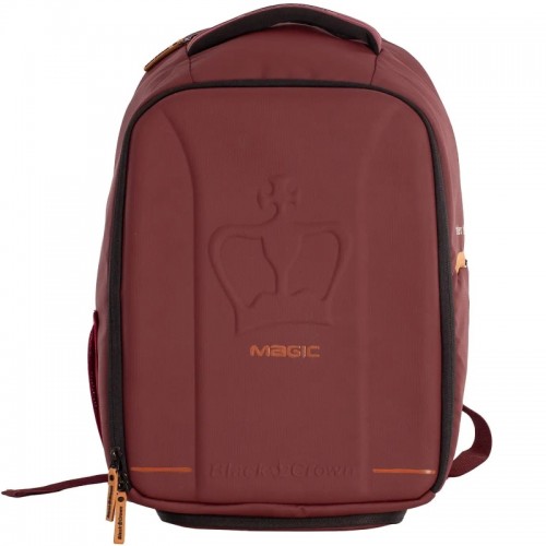 Black Crown Magic Bordeaux Gold Backpack