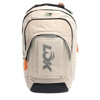 Mochila Lok Maxx Off-White Laranja  Oferta + Barato