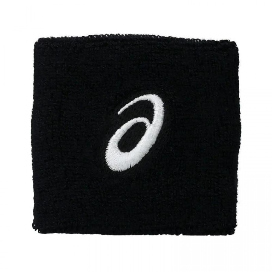 Asics Performance Black Wristband 2 Units