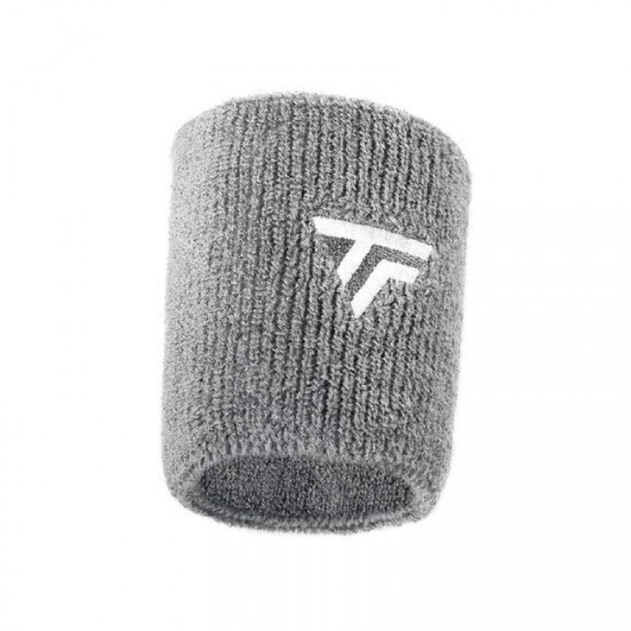 Tecnifibre XL Gray Wristband 1 Unit  Offer + Cheap
