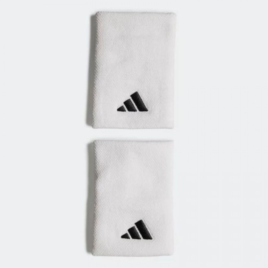 Adidas Grandes Pulseiras Brancas 2 unidades  Oferta + Barato