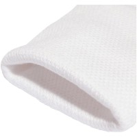 Adidas White Orange Wristbands 2 Units