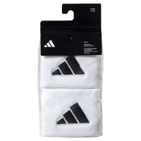 Adidas Short White Black Wristbands 2 Units  Offer + Cheap