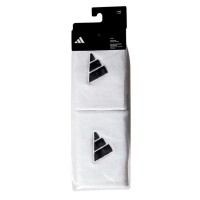 Adidas Long White Black Wristbands 2 Units  Offer + Cheap