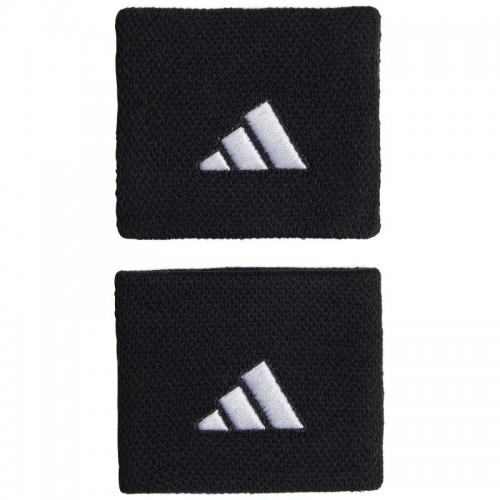 Adidas Black White Wristbands 2 Units