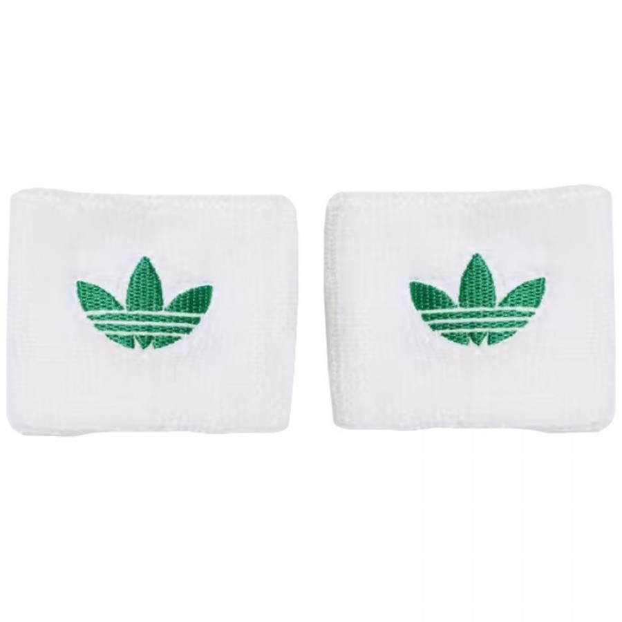 Adidas Original Tennis Wristbands White 2 Units  Offer + Cheap