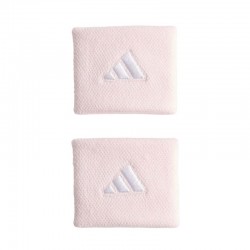 Muñequeras Adidas Rosa Claro 2 Unidades