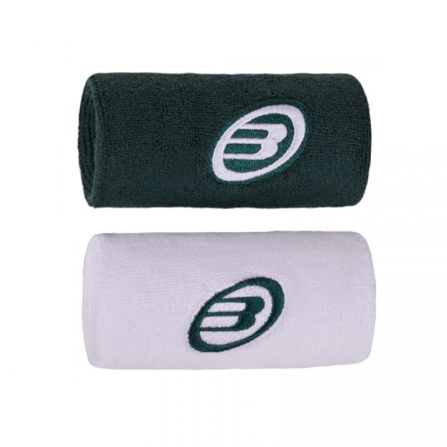 Bullpadel BPMU243 I Jungle White Wristbands 2 Units  Offer + Cheap