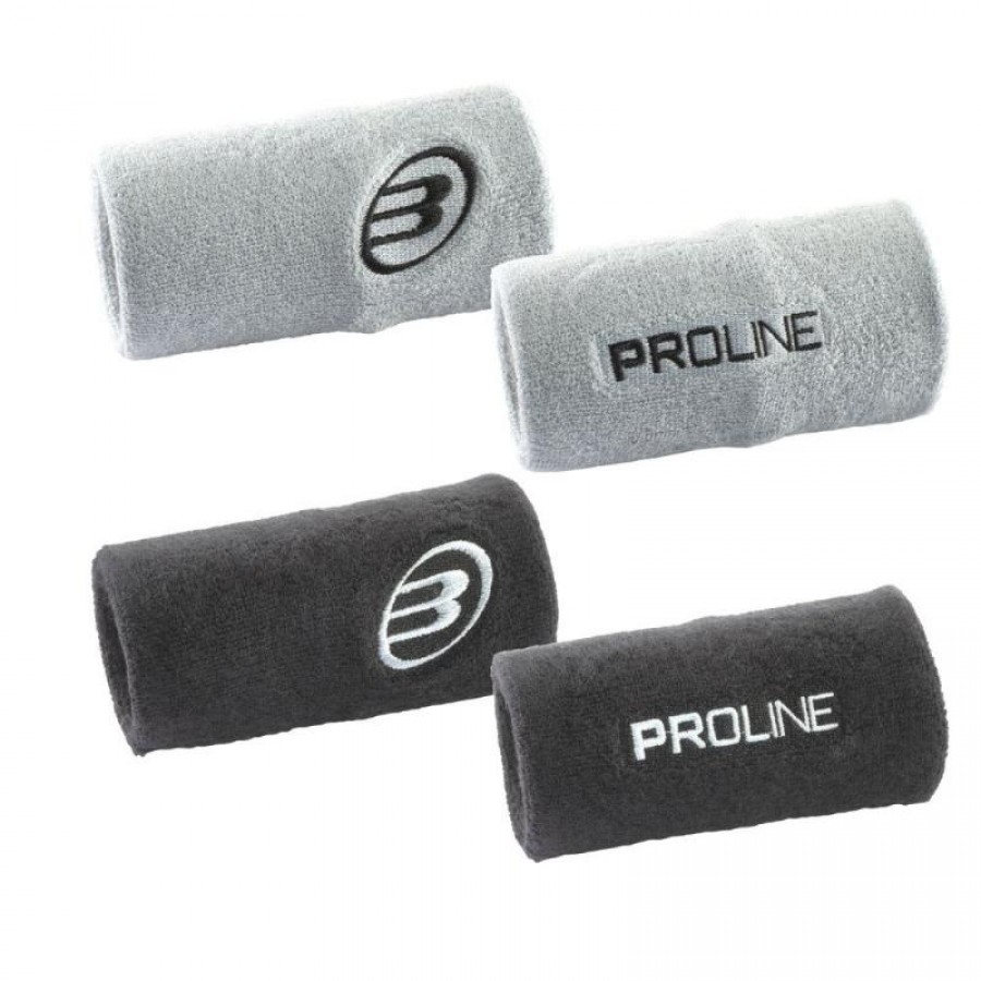 Bullpadel BPMU25PR Pulseiras de Concreto Preto 2 Unidades  Oferta + Barato