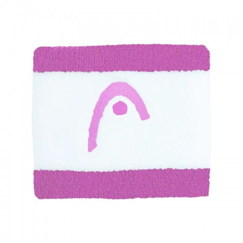 Head Striped 2.5 Purple White Wristbands 2 Units