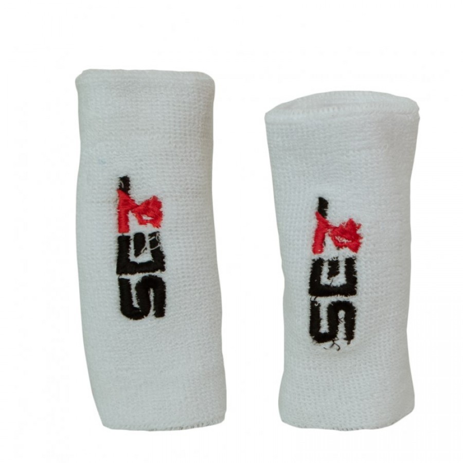 Wristbands Set White  Offer + Cheap