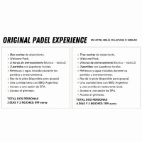 Experiência Original de Padel Janeiro-Março  Oferta + Barato