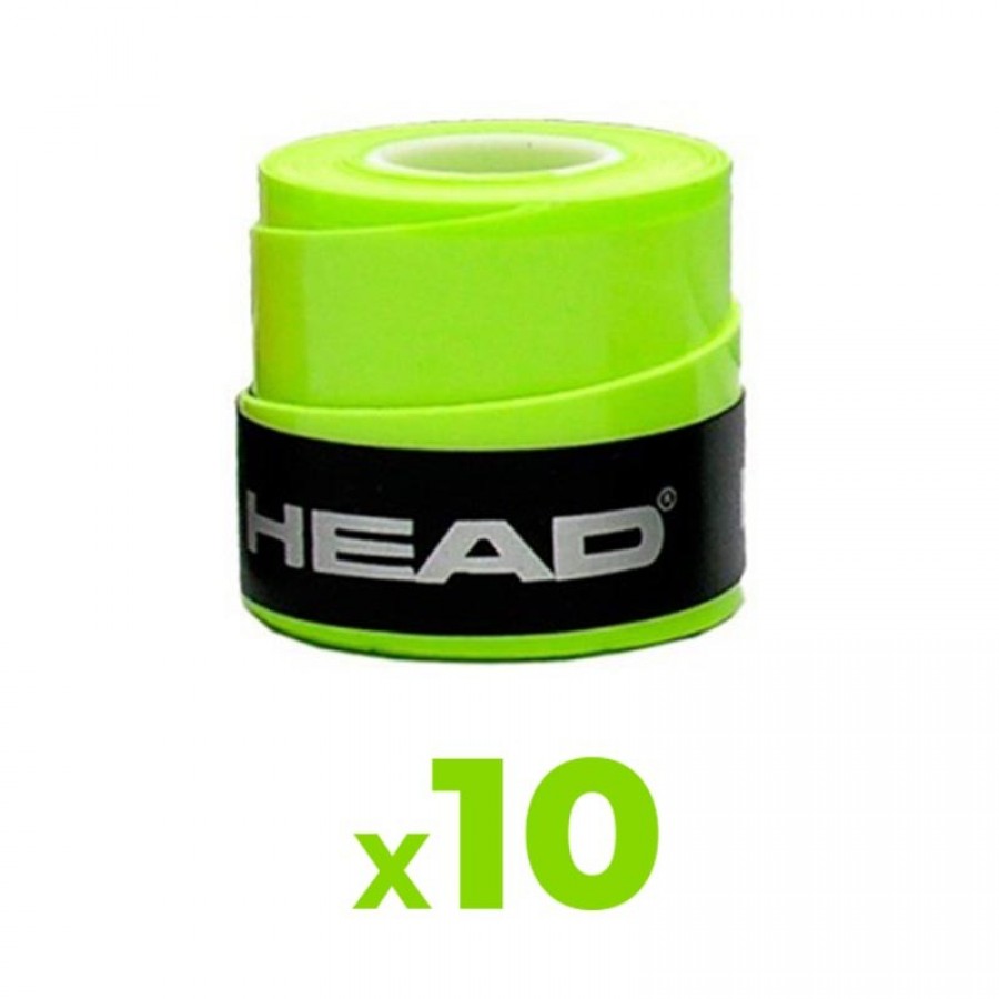 Overgrip Head Xtreme Soft Yellow 10 Unidades