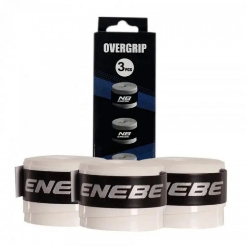 Enebe Plain White Overgrips 3 Units