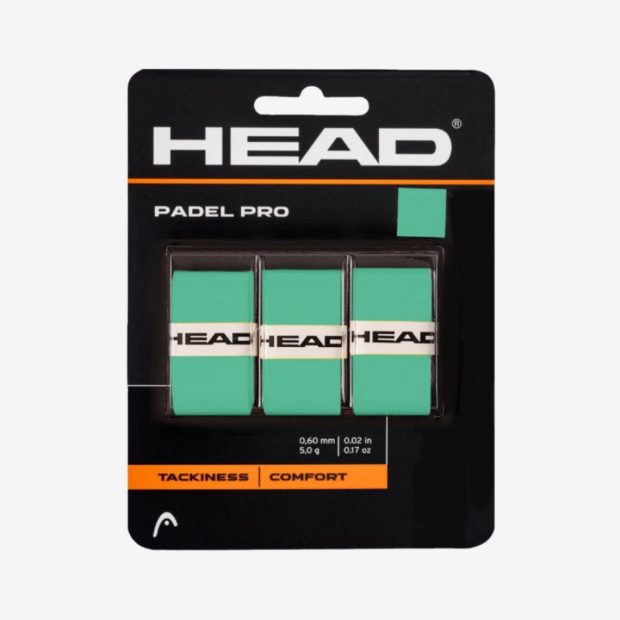 Overgrips Head Padel Pro Mint 3 Unidades   Oferta + Barato