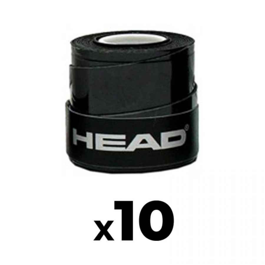 Overgrips Head Xtreme Soft Black 10 Unidades  Oferta + Barato