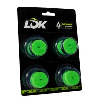 Overgrips Lok Green 4 Units