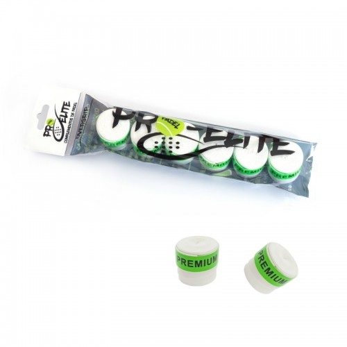 Surgrips Pro Elite Premium Plain White 6 unités