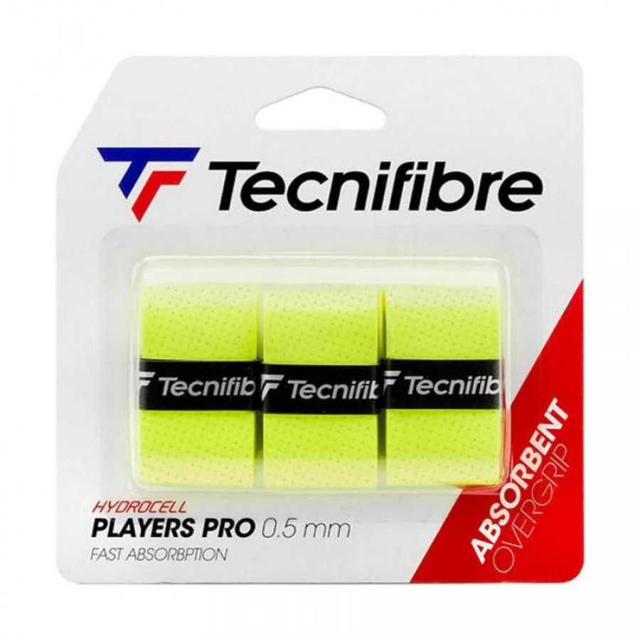 Overgrips Tecnifibre Players Pro Neon 3 Unidades  Offer + Cheap