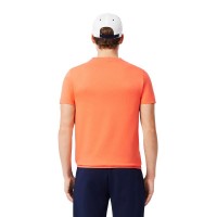 Pack Lacoste Novak Djokovic Orange T-Shirt and White Cap  Offer + Cheap