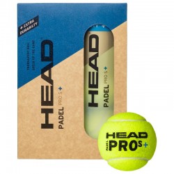 Pack of 2 Head Padel Pro S+ Ball Cans