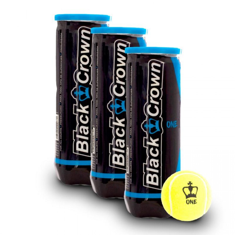 Pacote de 3 latas Black Crown One Ball  Oferta + Barato