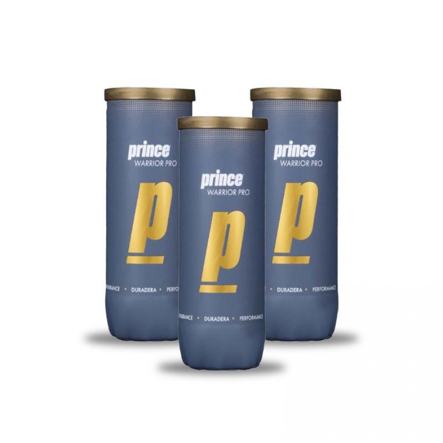 Lot de 3 bidons Prince Warrior Pro Ball  Offre - Pas cher