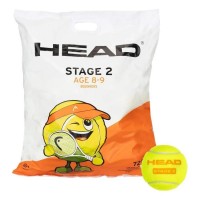 Paquet de 72 boules orange Head Stage 2  Offre - Pas cher
