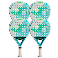 Joma Open Turquesa Branca Fluor X4 Pack  Oferta + Barato