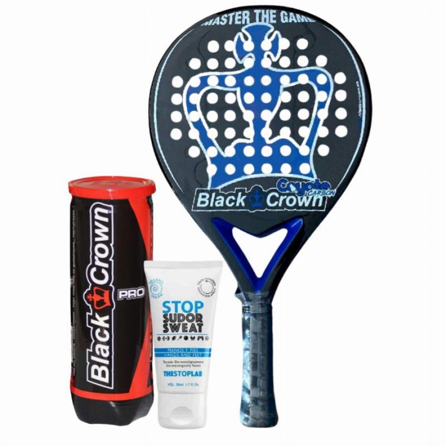 Black Crown Coyote Carbon 3k Pelle Pack avec magnesium et billes  Offre - Pas cher