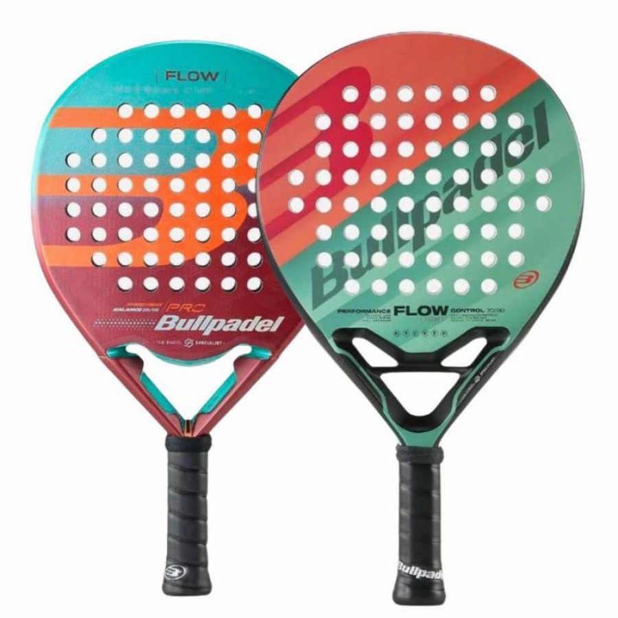 Pack Bullpadel Flow Light 2023 and Salazar Flow Pro 2022 Ale Racket  Offer + Cheap