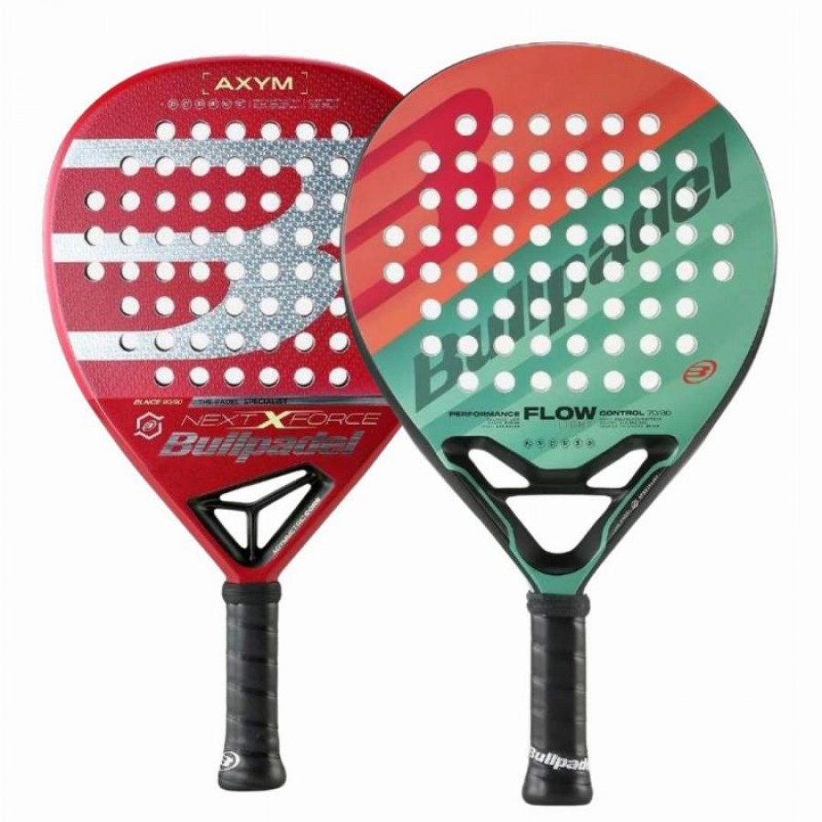 Pack Raquette Bullpadel Flow Light 2023 et Axym DB 2022  Offre - Pas cher