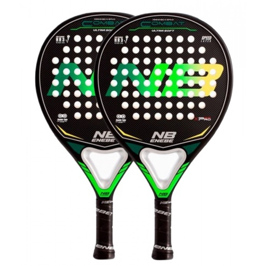 Pack Enebe Combat Green Yellow Paddle X2  Offer + Cheap