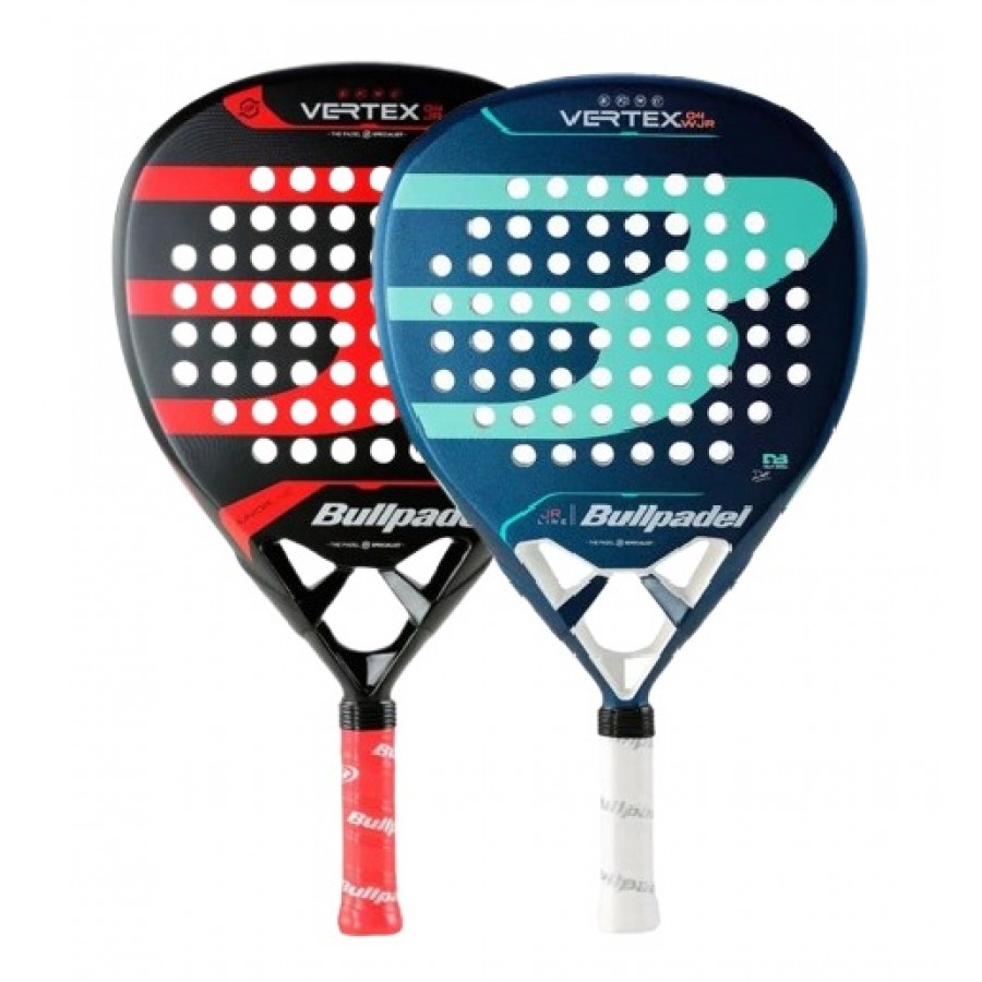 Bullpadel Delfi Brea Vertex Woman Junior 2024 and Tello Vertex 04 Junior 2024 Racket  Offer + Cheap
