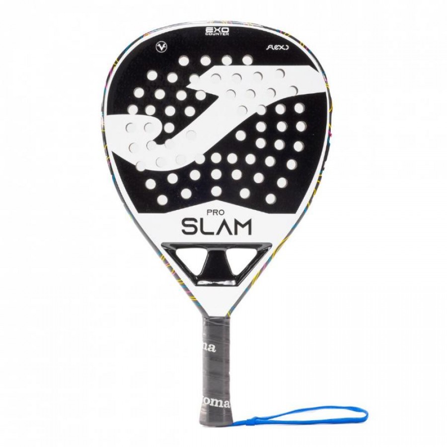 Raquette Joma Slam Pro Blanc Noir  Offre - Pas cher