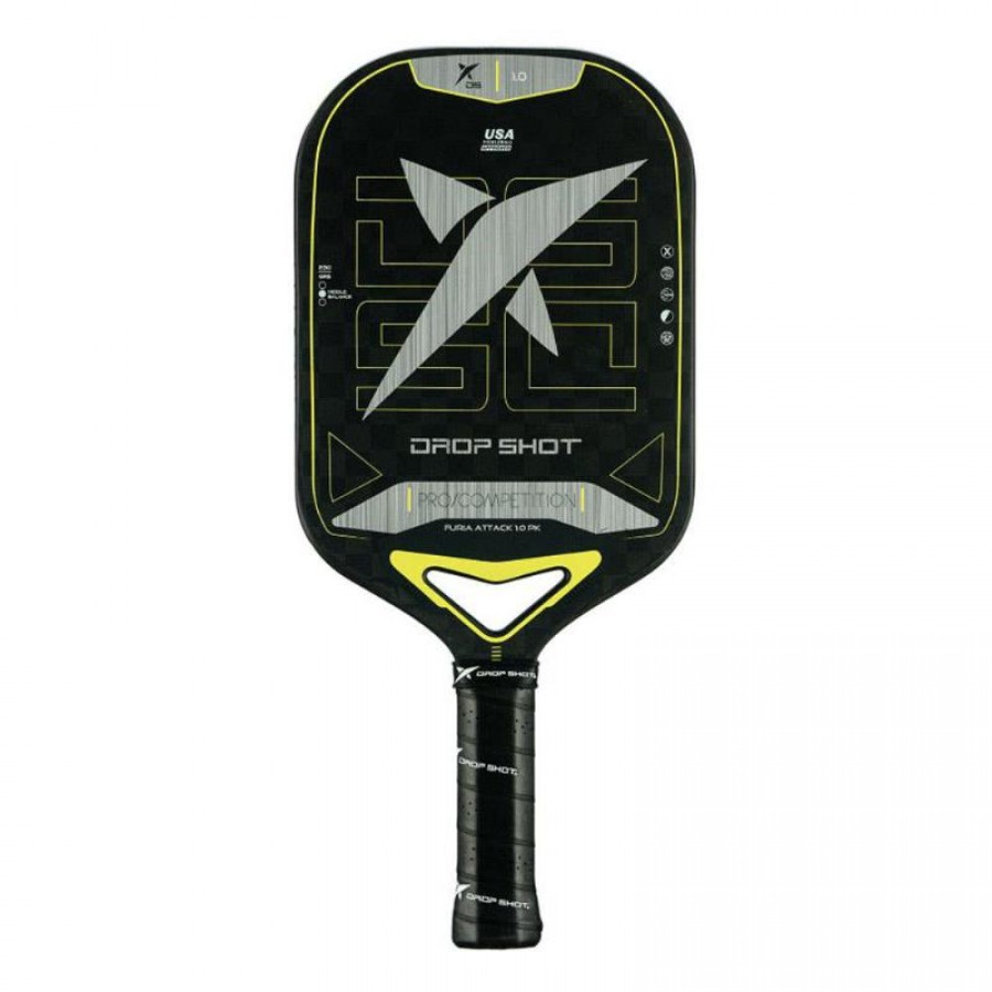 Pala Pickleball Drop Shot Furia Ataque 1.0  Oferta + Barato