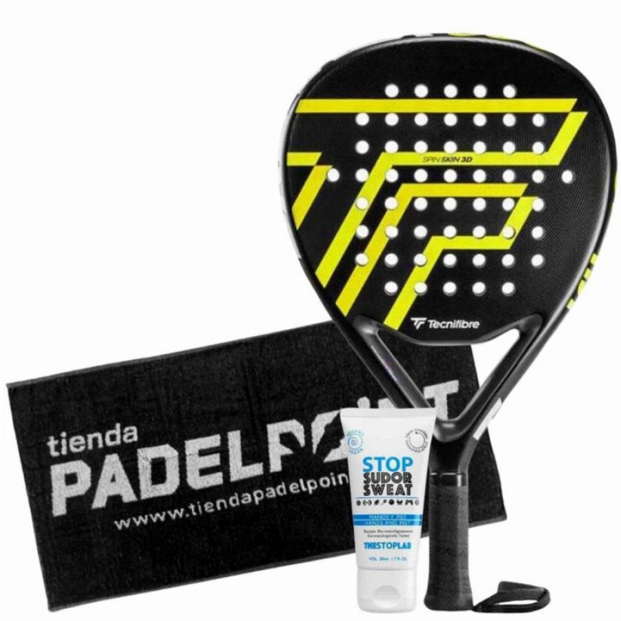 Pack Tecnifibre Wall Breaker 360 Shovel with Towel and Magnesium  Offer + Cheap