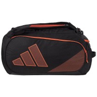 Sac de raquette Adidas Protour 3.3 Noir Orange PADELPOINT Sac de raquette Adidas Protour 3.3 Noir Orange