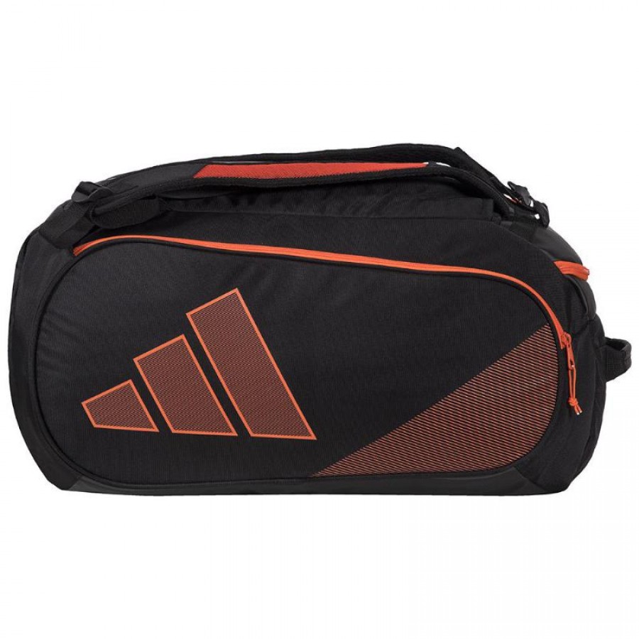 Sac de raquette Adidas Protour 3.3 Noir Orange PADELPOINT Sac de raquette Adidas Protour 3.3 Noir Orange