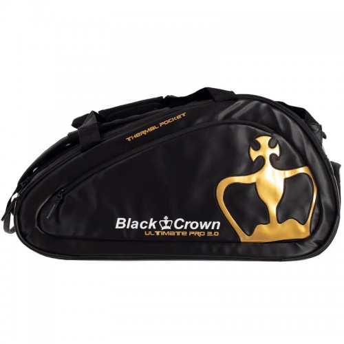Black Crown Ultimate Pro 2.0 Black Gold Padel Bag
