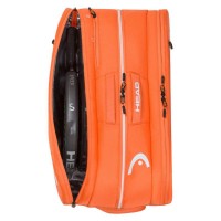 Sac Padel Orange de la Tête de Tournée