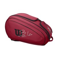 Paletero Wilson Bela Super Tour Padel Rojo PADELPOINT Paletero Wilson Bela Super Tour Padel Rojo