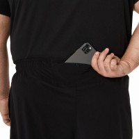 Calça Preta Trançada Asics Core