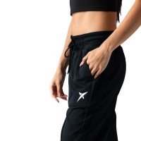 Pantalon Drop Shot Flight Negro Mujer