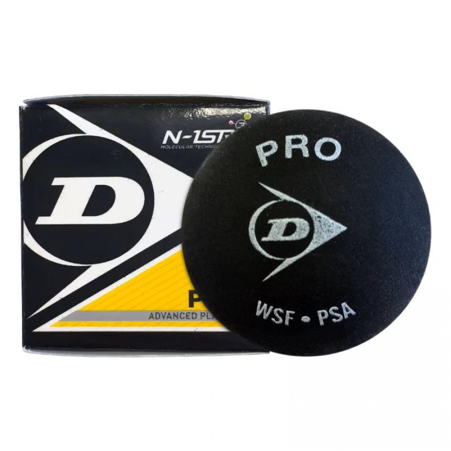 Dunlop Pro Double Point Yellow Squash Ball  Offer + Cheap