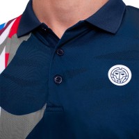 Bidi Badu New York Dark Blue Red Polo Shirt  Offer + Cheap
